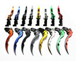 Lever Anodized Colors Adjustable Handle Sets