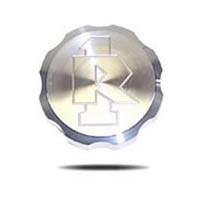 Reservoir cap Color Silver Engraving R1 Material Billet Side Front Type 1 cap | ID A2979