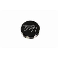 Reservoir cap Color Black Engraving R1 Material Billet Side Front Type 1 cap | ID A2979AB