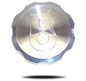 Reservoir cap Color Silver Engraving R6 Material Billet Side Front Type 1 cap | ID A2980