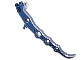 Kickstand Color Blue Engraving No Size Stock Style Exotic Type Non Adjustable | ID A3000BU