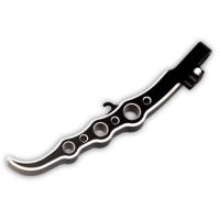 Kickstand Color Black Engraving No Size Long Style Exotic Type Non Adjustable | ID A4002LAB