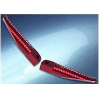 Footpegs Color Red Side Rear Style OEM | ID A4009R