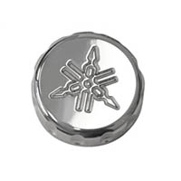 Reservoir cap Color Chrome Engraving Symbol Material Billet Side Rear Type 1 cap | ID CA3033S