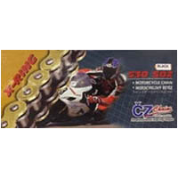 Chain CZ Black No of links 120 Pitch 530 Sport bike Universal Fitting | ID CZ530120BLK