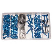 Fairing bolt kit Color Blue Multiple Applications click for details | ID FBK | 10BU