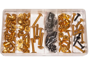 Fairing Bolt Kit Color Gold Multiple Applications click for details | ID FBK | 10G