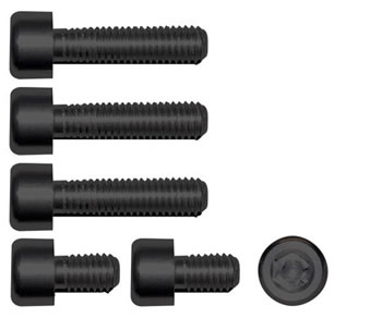 Gas cap screw kit Color Black | ID GTBK201BL