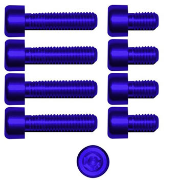 Gas cap screw kit Color Blue | ID GTBK301BU