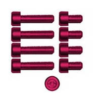 Gas cap screw kit Color Red | ID GTBK301R