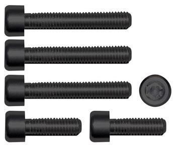 Gas cap screw kit Color Black | ID GTBK401BL