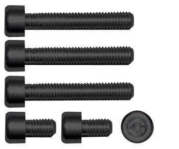 Gas cap screw kit Color Black | ID GTBK501BL