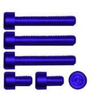 Gas cap screw kit Color Blue | ID GTBK501BU