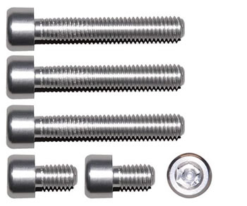 Gas cap screw kit Color Silver | ID GTBK501S