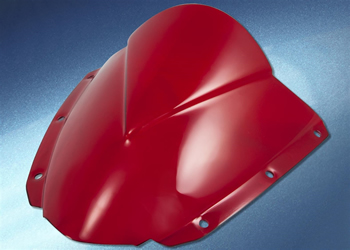 Windscreen Color Red Style R series Honda CBR1000RR 2004 2007 | ID HW | 1005R