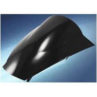 Windscreen Color Dark Smoked Style R series Kawasaki Ninja ZX 12R ZX1200 2002 2005 | ID KW | 4016DS