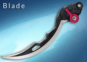 Lever Adjustable Handle Color Black Engraving No Side Brake Style Blade | ID LBB | BLK