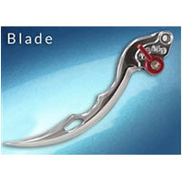 Lever Adjustable Handle Color Chrome Engraving No Side Brake Style Blade | ID LBB | CHR