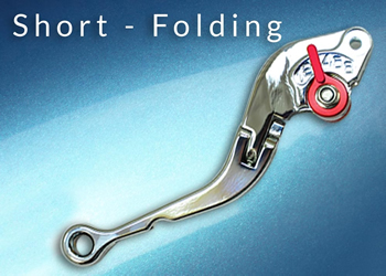 Lever Adjustable Handle Color Chrome Engraving No Side Brake Style Short folding | ID LBF | CHR