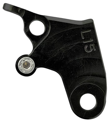 Lever Adjustable Knuckle Color Black Side Clutch | ID LBK15