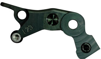 Lever Adjustable Knuckle Color Black Side Clutch | ID LBK23