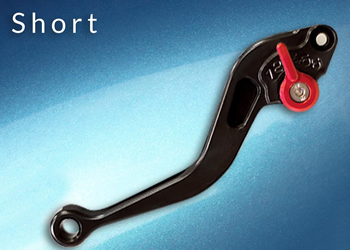 Lever Adjustable Handle Color Black Engraving No Side Brake Style Short | ID LBS | BLK