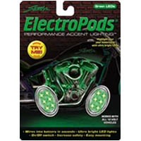 Electro pod Color Green Style Chrome oval | ID LK | 1903