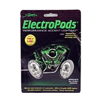 Electro pod Color Yellow Style Chrome oval | ID LK | 2797