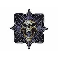 Gothic skull and cross patch | ID LT30055