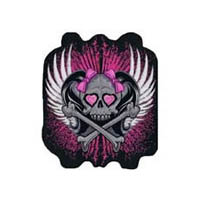 Girl skull center large patch 12x11in | ID LT30095