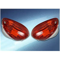 Turn signal Color Red Side Front | ID TZS | FTS | 100 | R