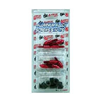Windscreen screw kit Color Red Style Spiked | ID YNSKWS1132