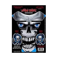 Tank pad Style Skull RIP Blue Universal | ID YSLT70002