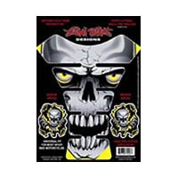 Tank pad Style Skull RIP Yellow Universal | ID YSLT70003