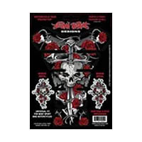 Tank pad Style Dagger Skull Universal | ID YSLT70052