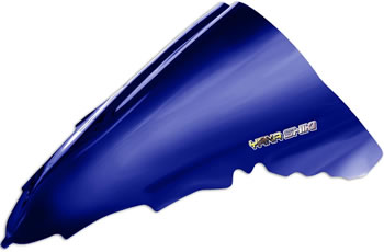 Windscreen Color Blue Style Chrome Yamaha YZF R1 2009 2014 | ID YW | 3009CBU