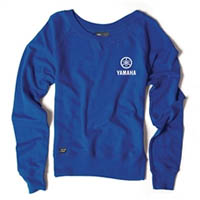 Yamaha Womens Sweatshirt Blue Size Medium | ID 18 | 88222