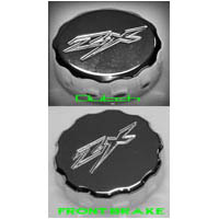 ZX14 Engraved ZX Reservoirs Caps Brake and Clutch | ID 1506