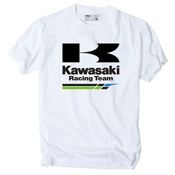 Kawasaki Racing T Shirt White | ID 18 | 87112